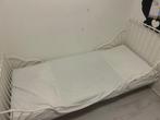 ikea Minnen meegroeibed (wit), Kinderen en Baby's, Kinderkamer | Bedden, Ophalen, Gebruikt, 70 tot 85 cm, Lattenbodem