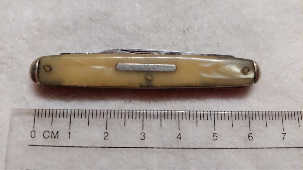 Solingen Zakmes - Tweebladig herenmesje, Ophalen of Verzenden, Gebruikt