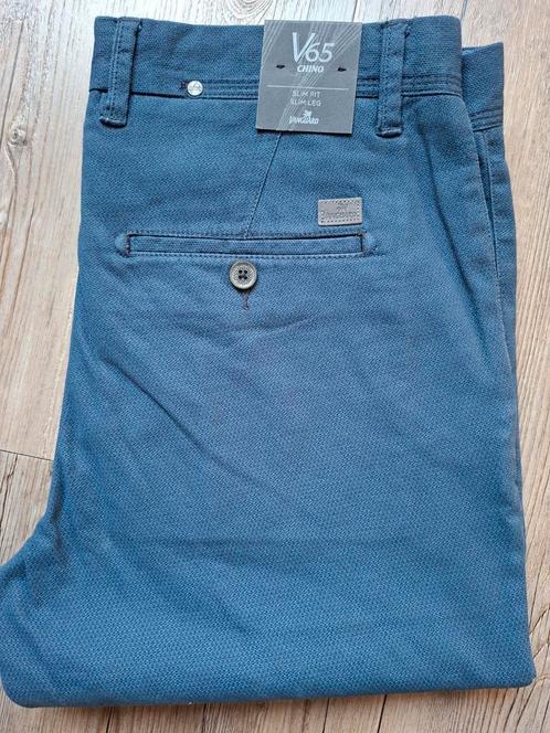 VANGUARD V65 slimfit chino maat W34 L34, Kleding | Heren, Spijkerbroeken en Jeans, Nieuw, W33 - W34 (confectie 48/50), Blauw, Ophalen of Verzenden