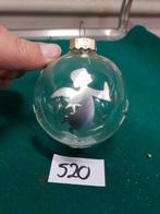 520 ] glasbal sterren met engel, Diversen, Kerst, Ophalen of Verzenden, 'T Olde Gre-j, Info@toldegrej.nl, Endepoelstraat 20f Didam