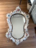 Porselein spiegel, Minder dan 50 cm, Ophalen of Verzenden, Zo goed als nieuw, Minder dan 100 cm