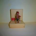 rookmannetje pop popje kerst sneeuwpop bezem schaatsen, Diversen, Verzenden