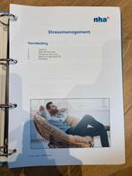 Cursus Stressmanagement NHA, Ophalen of Verzenden, Nieuw, Niet van toepassing