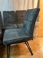 6 industriële stoelen De Bommel, Huis en Inrichting, Stoelen, Ophalen of Verzenden, Zo goed als nieuw, Metaal, Grijs