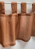 Bruin valletje / gordijn 47cm hoog, Verzenden, Zo goed als nieuw, Bruin, Minder dan 100 cm