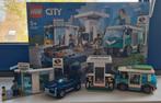 60257 Lego City benzinestation, Ophalen of Verzenden, Zo goed als nieuw, Complete set, Lego