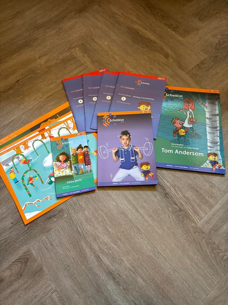 Schatkist lesmateriaal, Non-fictie, Verzenden, Jongen of Meisje, Zo goed als nieuw