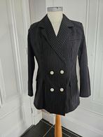 Zwart krijtstreep gangster jasje - Maat M, Magic by Freddy's, Ophalen of Verzenden, Maat 38/40 (M)