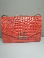 Oranje pu leren tas, Sieraden, Tassen en Uiterlijk, Tassen | Damestassen, Ophalen of Verzenden, Nieuw, Oranje, Schoudertasje