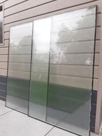 dubbel glas raam, melkglas, Ophalen, Dubbelglas, 80 tot 120 cm, 120 tot 160 cm