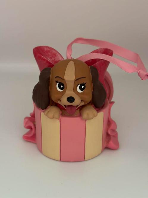 Disney lady & vagebond ornament, Verzamelen, Disney, Zo goed als nieuw, Beeldje of Figuurtje, Ophalen of Verzenden