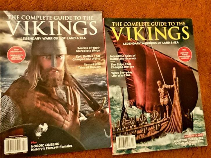 The Complete Guide to the Vikings - 2 Magazines, Boeken, Tijdschriften en Kranten, Ophalen of Verzenden
