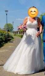 Supermooie bruidsjurk, Ophalen of Verzenden, Zo goed als nieuw, Wit, Trouwjurk