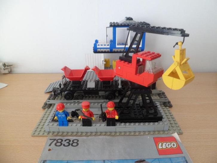 Lego 12 volt vrachtdepot + wagon set 7838, Kinderen en Baby's, Speelgoed | Duplo en Lego, Gebruikt, Lego, Ophalen of Verzenden