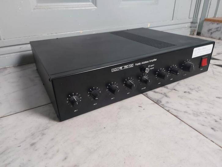 Eagle Pro 1120 PA versterker, Muziek en Instrumenten, Versterkers | Keyboard, Monitor en PA, Gebruikt, P.A., Minder dan 500 watt