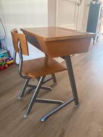 Retro/vintage lessenaar/schooltafeltje, Ophalen of Verzenden, Tafel(s) en Stoel(en)