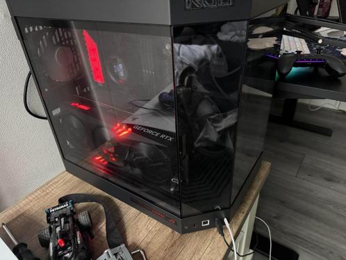 High End Game PC en eventueel beeldscherm, Computers en Software, Desktop Pc's, Zo goed als nieuw, 3 tot 4 Ghz, SSD, 64 GB of meer