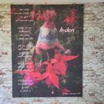 Fotoschilderij van fuchsia met gedicht, Ophalen, Gebruikt, 100 tot 125 cm, Foto of Poster