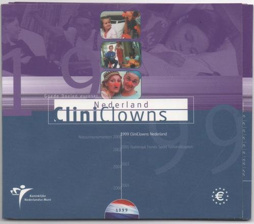 Goede doelen jaarset 1999 Nederland Clini Clowns, Postzegels en Munten, Munten | Europa | Euromunten, Setje, Overige waardes, Overige landen
