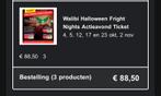 Walibi Fright night, Drie personen of meer