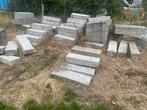 Hardsteen Blokken & Dorpels - Opzet Randen, Tuin en Terras, Ophalen, Gebruikt, Overige typen, Natuursteen