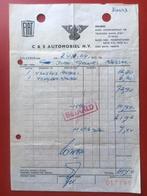 oude nota C&S Geleen, Ophalen of Verzenden, Brief