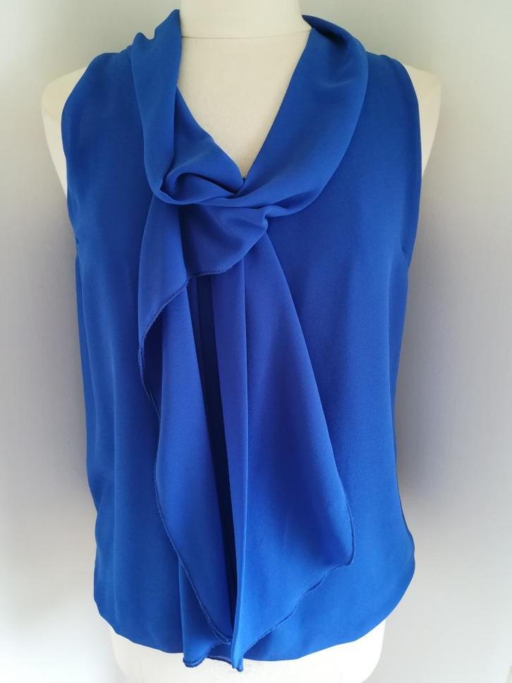 STUDIO MO bloes kobalt blauw maat M - nieuw -, Kleding | Dames, Blouses en Tunieken, Nieuw, Maat 38/40 (M), Blauw, Ophalen of Verzenden