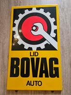 Vintage BOVAG Emaille Reclamebord Auto, Verzamelen, Merken en Reclamevoorwerpen, Reclamebord, Gebruikt, Onbekend, Ophalen of Verzenden