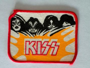 Kiss Gene Ace Peter glamrock vintage rock patch embleem RARE beschikbaar voor biedingen