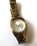 Vintage CROSS vergulden dames horloge met kalender., Ophalen of Verzenden