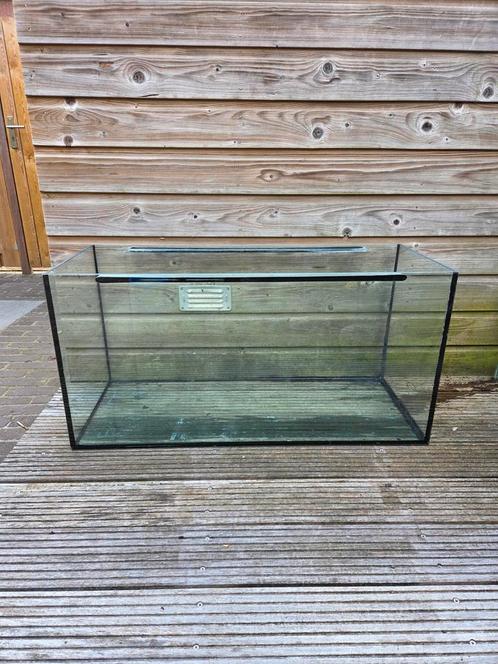 Aquarium, 100-40-50, ledlamp met dimmer, zgan extern filter., Dieren en Toebehoren, Vissen | Aquaria en Toebehoren, Gebruikt, Leeg aquarium