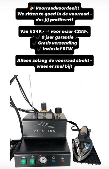 Battistella Vaporino Black model! Nieuw incl btw beschikbaar voor biedingen