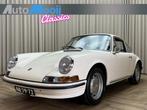 Porsche 911 2.0 / 1969 / 5-Speed / Hellelfenbein / Matching, Auto's, Lederen bekleding, Zwart, 4 stoelen, Leder en Stof