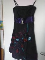 vintage partydress, Zwart, Cocktailjurk, Ophalen of Verzenden, Zo goed als nieuw