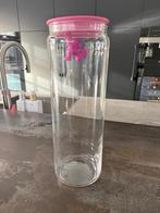 Alessi glazen pot, Verzenden, Zo goed als nieuw, Glas, Pot, Bus of Blik