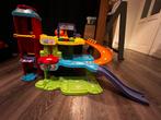 Vtech Garage, Banen, Auto's & Zoef Zoef Dieren, Kinderen en Baby's, Speelgoed | Babyspeelgoed, Ophalen, Gebruikt, Auto, Met geluid