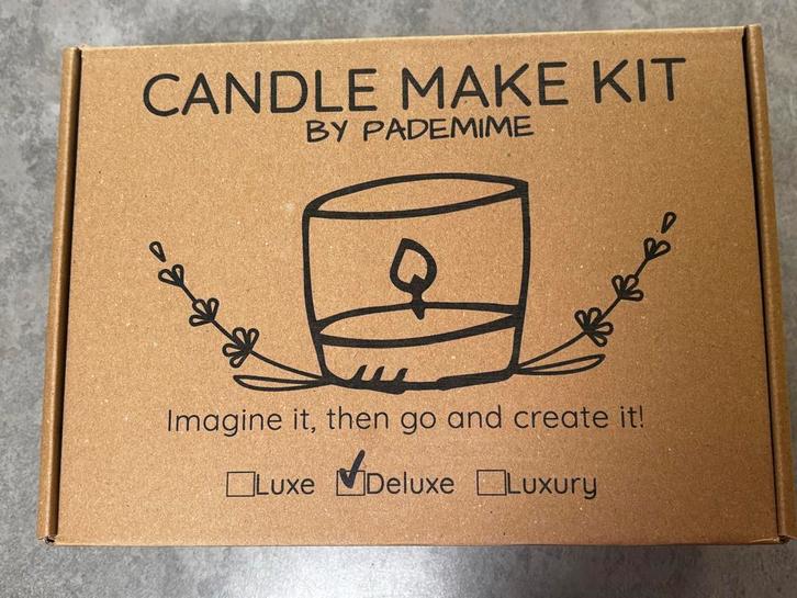 Pademime Kaarsen Maak Set - Deluxe, Hobby en Vrije tijd, Knutselen, Nieuw, Materiaal, Ophalen of Verzenden