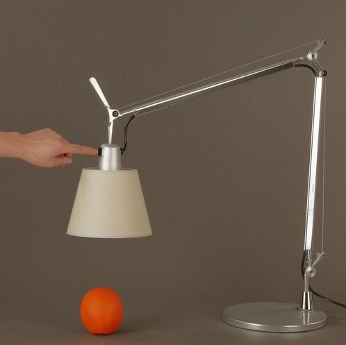 8 Artemide Tolomeo Basulante bureaulamp Aluminium Midi, Huis en Inrichting, Lampen | Overige, Zo goed als nieuw, Ophalen of Verzenden