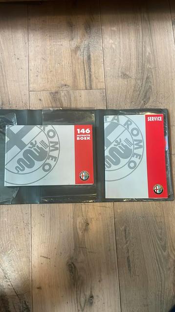 Alfa 146 Instructie Boek, Service Boek, Netjes!, Met Mapje beschikbaar voor biedingen
