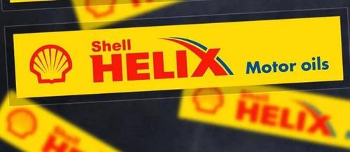 grote SHELL Helix motor Olie Vinyl Decal Sticker, Verzamelen, Automerken, Motoren en Formule 1, Nieuw, Auto's, Verzenden