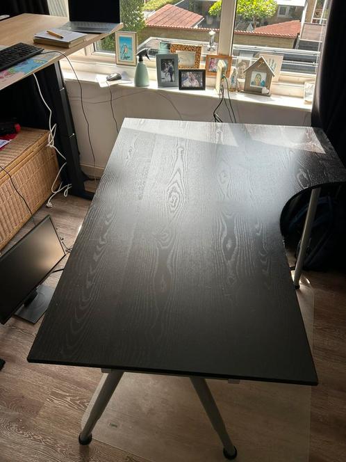 Heel goed IKEA bureau Galant 160x80x120 (hoek) verstelbaar, Huis en Inrichting, Bureaus, Zo goed als nieuw, Ophalen