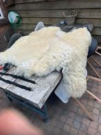 2x schapenvacht voor autostoel camper, Ophalen of Verzenden, Gebruikt