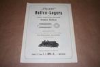 Antieke brochure - Hyatt Rollen-lagers - Jung & Co 1910 !!, Ophalen of Verzenden, Gelezen