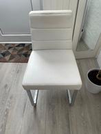 Eetkamerstoelen 3X, Ophalen, Gebruikt, Drie, Wit