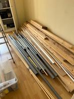 Partij houten balken | diverse maten, Doe-het-zelf en Verbouw, Hout en Planken, Ophalen, Nieuw, 250 tot 300 cm, 50 mm of meer