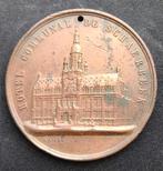 Penning inauguratie gemeentehuis Schaerbeek 1887, Postzegels en Munten, Ophalen of Verzenden, Overige materialen