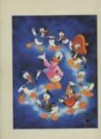 Disney Exclusieve Litho's 4 stuks - foto's, Ophalen of Verzenden, Donald Duck, Nieuw, Plaatje of Poster