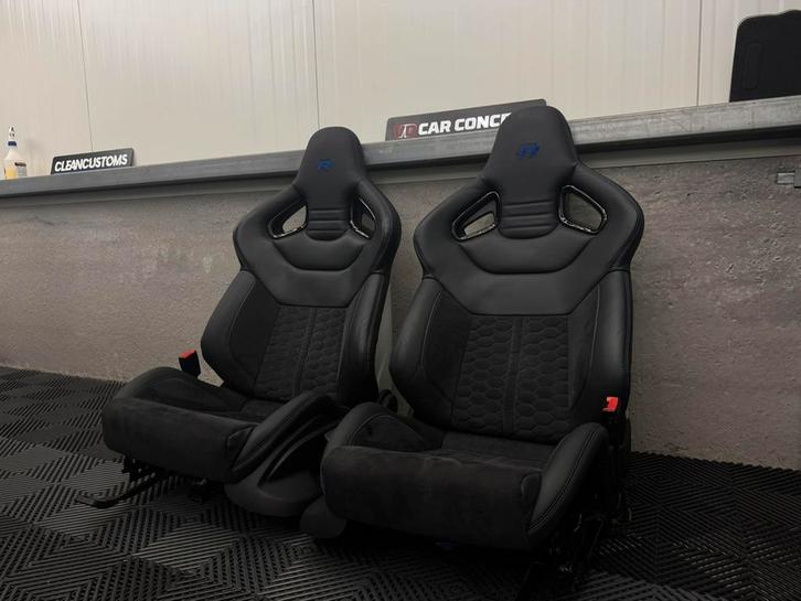 Audi R8 F1 Schaalstoelen Alcantara Leder Uniek V10 V8 ABT RS, Auto diversen, Autosport-onderdelen, Nieuw, Ophalen