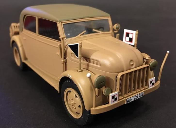 Steyr Typ 1500A Kommandeurwagen 1/43 Militaires WO II # 14, Hobby en Vrije tijd, Modelauto's | 1:43, Nieuw, Auto, Overige merken