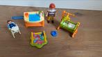 Playmobil 5304: vader, baby, wieg ed, Ophalen of Verzenden, Zo goed als nieuw